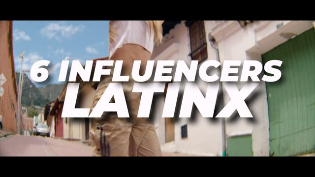 Title frame of the Latinx Nomads trailer